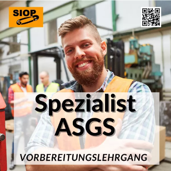 Lehrgang Spezialist Arbeitssicherheit und Gesundheitsschutz (ASGS) 2023/2024