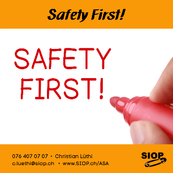 Safety First Sicherheit Prio Arbeitssicherheit