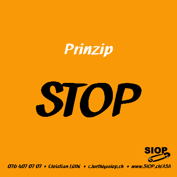 Prinzip STOP Arbeitssicherheit